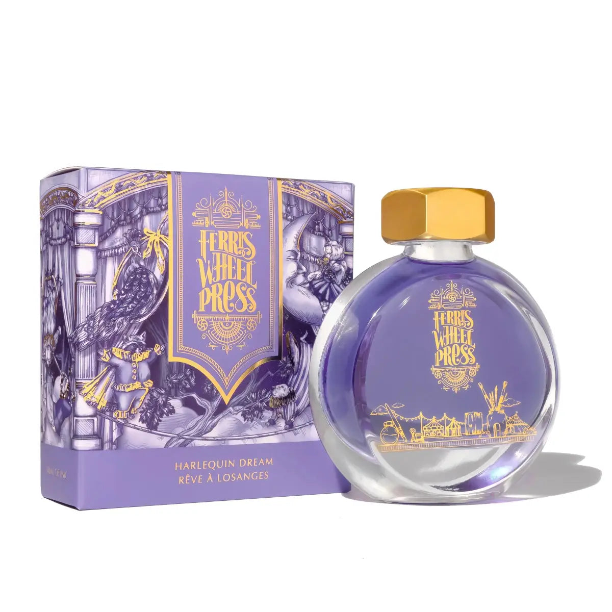 Bläckflaska 38 ml - Harlequin Dream - 1 - Ferris Wheel Press - Tidformera