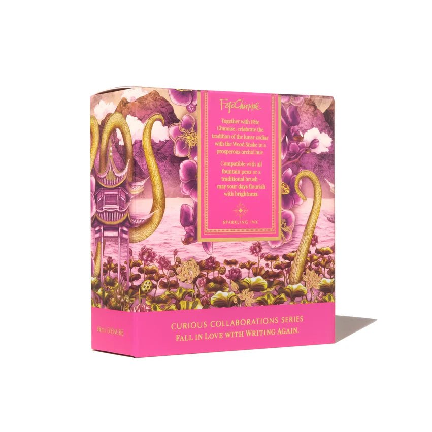 Bläckflaska 38 ml - Serpentine Blooms - 4 - Ferris Wheel Press - Tidformera