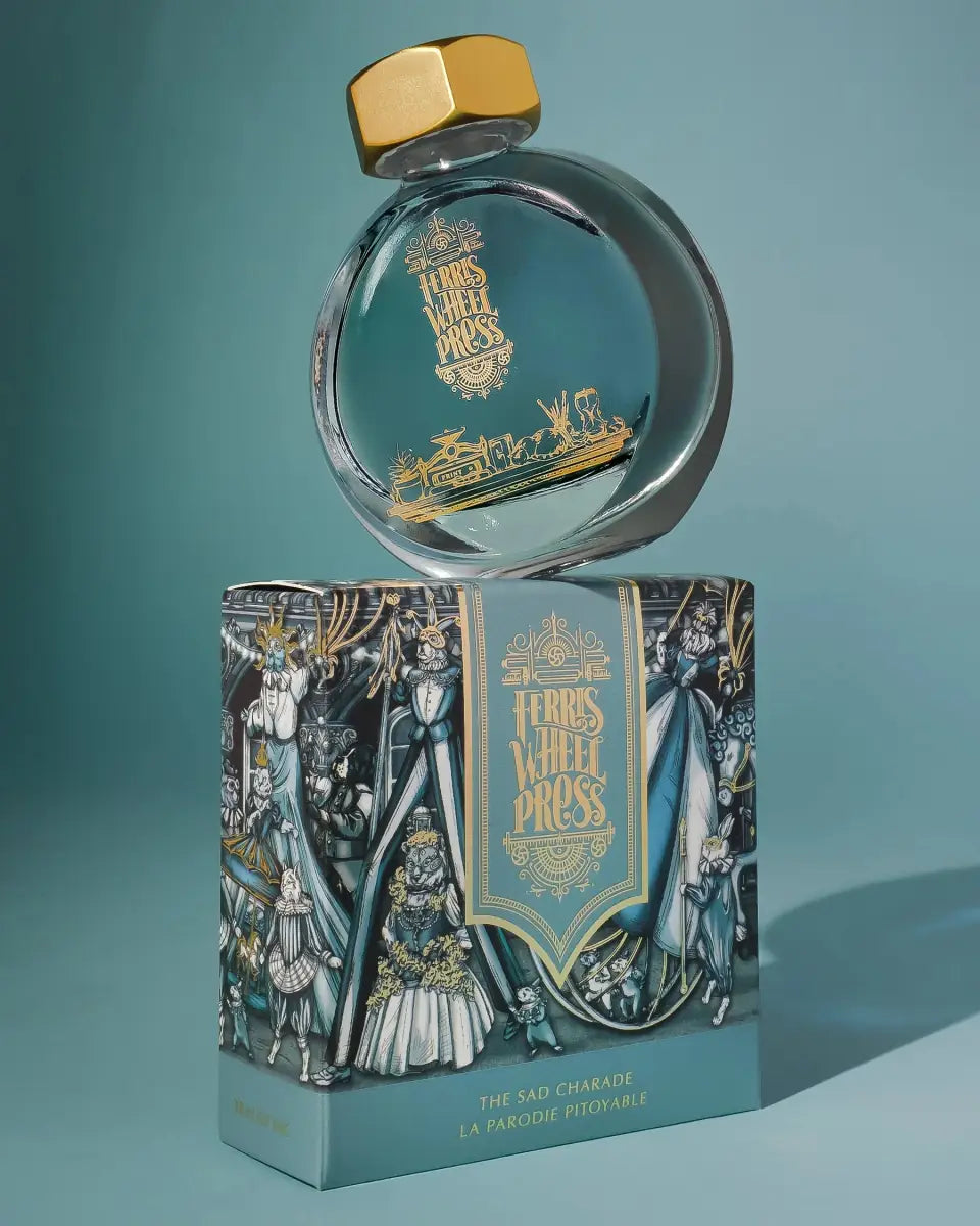 Bläckflaska 38 ml - The Sad Charade - 7 - Ferris Wheel Press - Tidformera