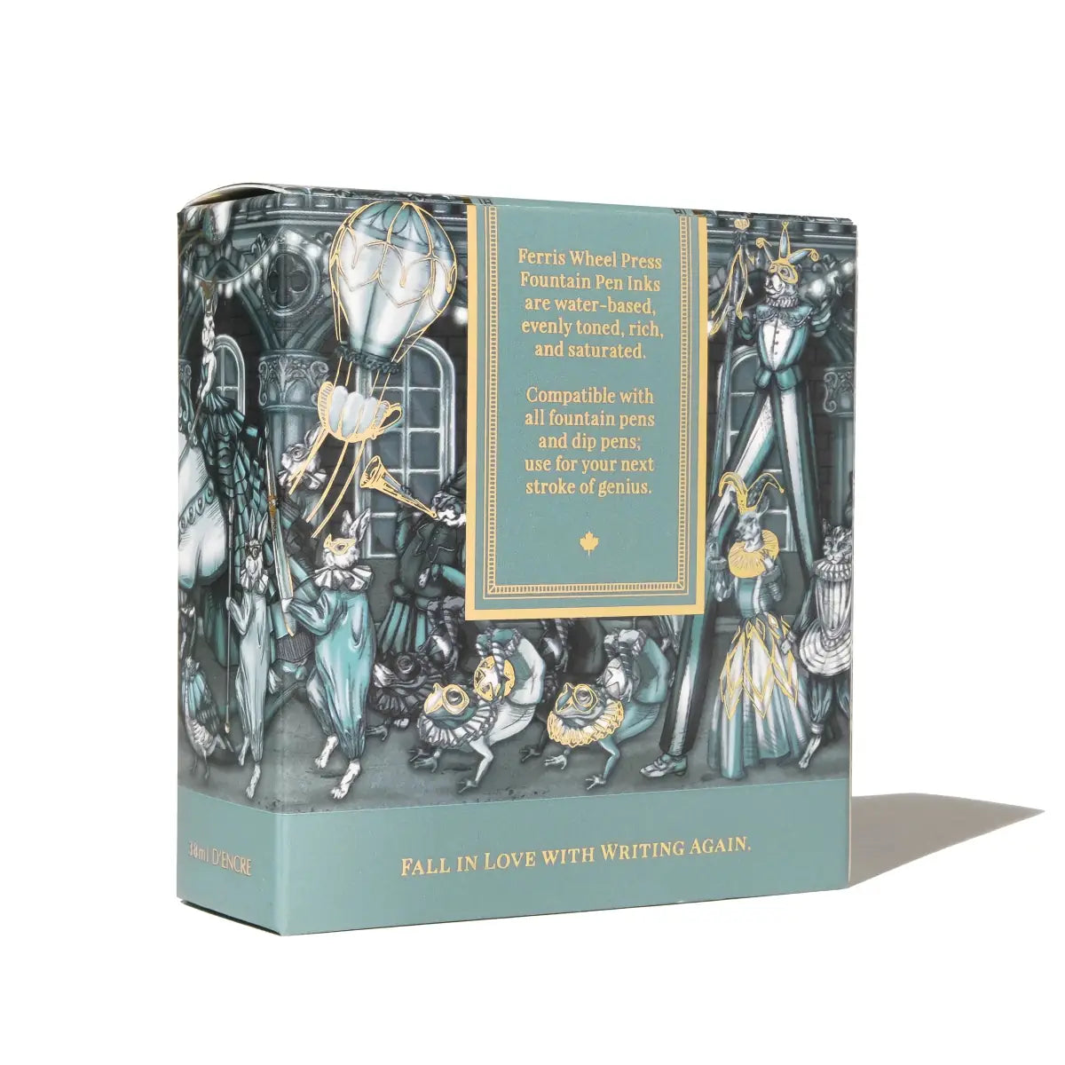 Bläckflaska 38 ml - The Sad Charade - 8 - Ferris Wheel Press - Tidformera