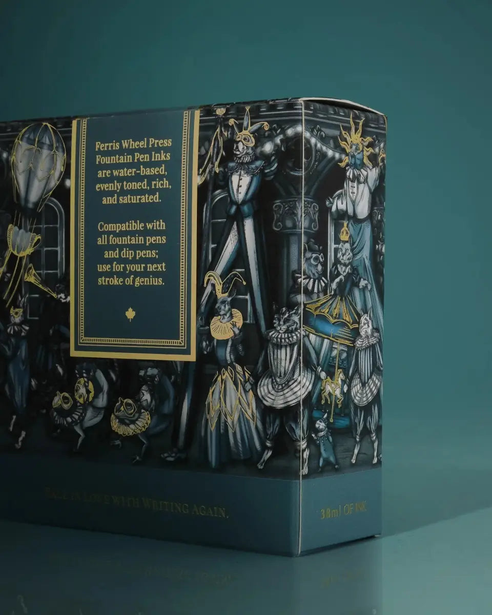 Bläckflaska 38 ml - The Sad Charade - 5 - Ferris Wheel Press - Tidformera