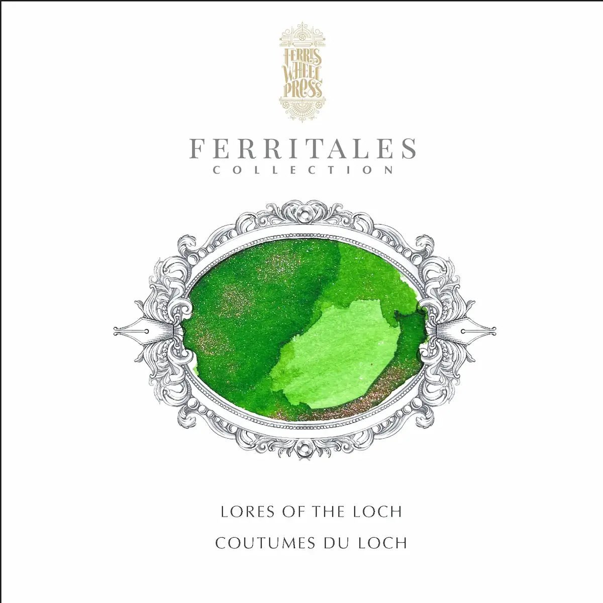Bläckflaska FerriTales 20 ml - Bestiary Collection - Lores of the Loch - 2 - Ferris Wheel Press - Tidformera