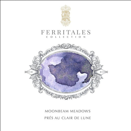 Bläckflaska FerriTales 20 ml - Bestiary Collection - Moonbeam Meadows - 2 - Ferris Wheel Press - Tidformera