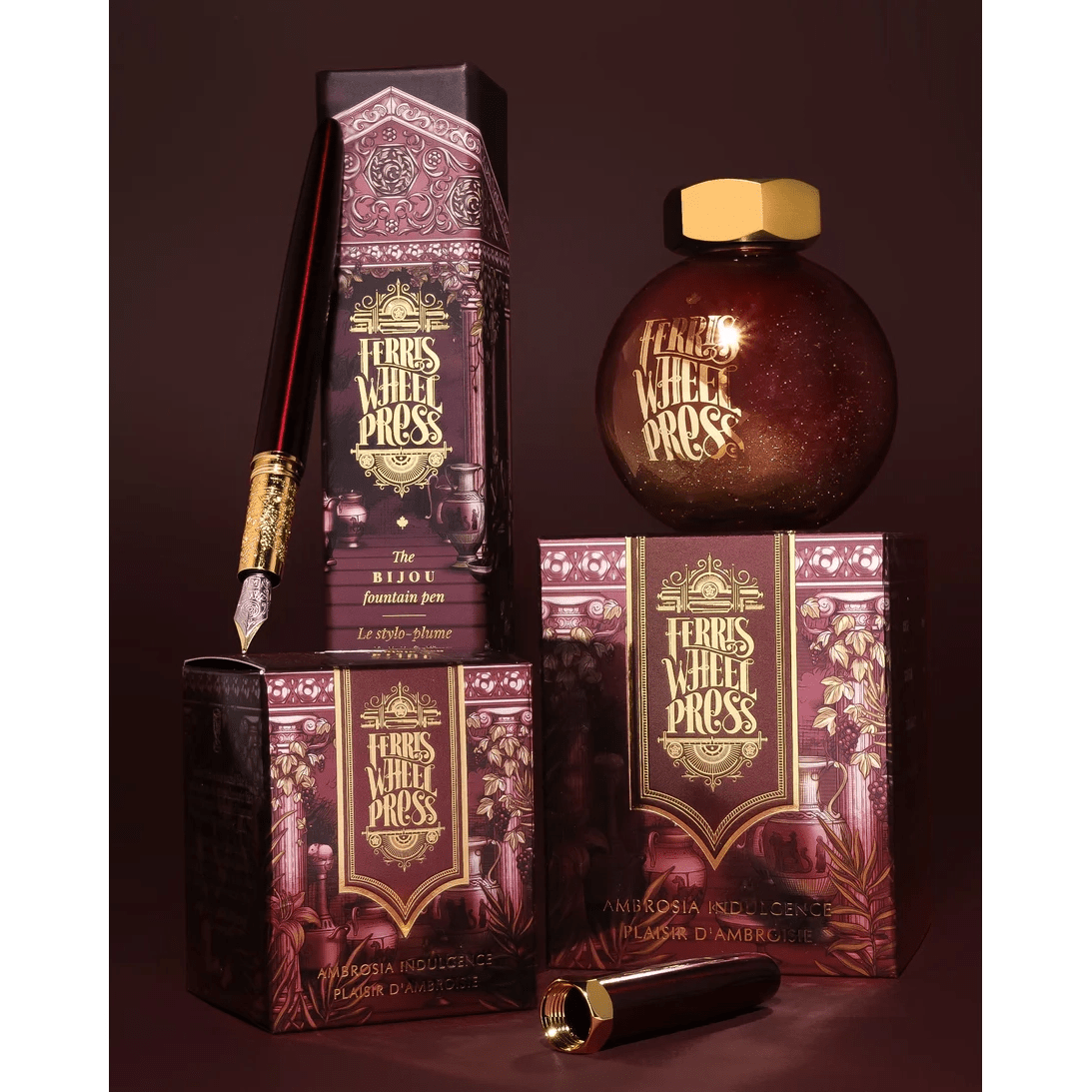 Bläckflaska FerriTales 20 ml - King Midas - Ambrosia Indulgence - 6 - Ferris Wheel Press - Tidformera