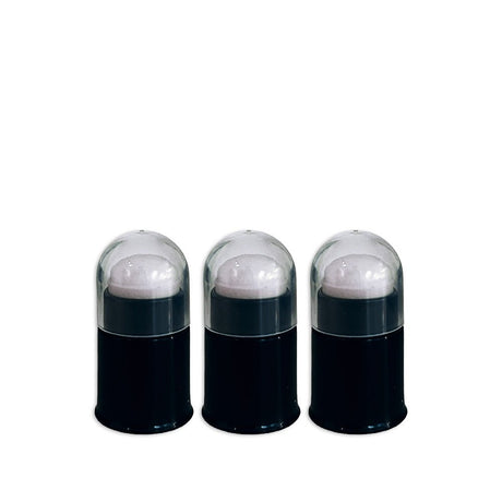 Blending Sponges 3 -pack från  Stamperia. Tre duttsvampar står på rad. Svamparna har lock i plast.  Tidformera