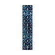 Bokmärke Paperblanks - BLUE VELVET från Paperblanks. Bokmärket är blått med silverfärgat mönster. - Tidformera