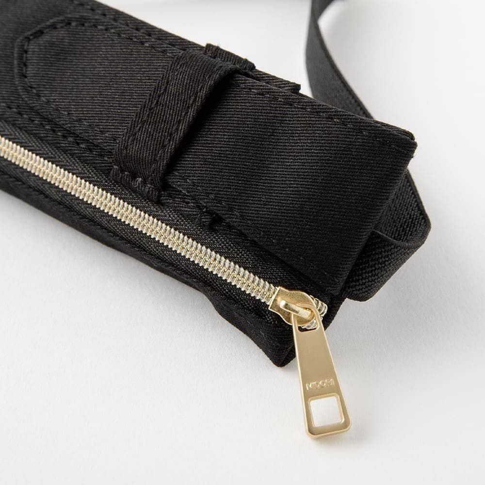 Book band Pen case Textil - Black - 3 - Midori - Tidformera