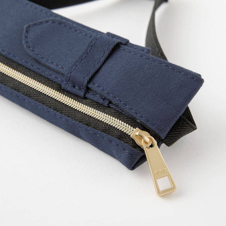 Book band Pen case Textil - Blue - 2 - Midori - Tidformera