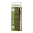 Book band Pen case Textil Olive - 1 - Midori - Tidformera