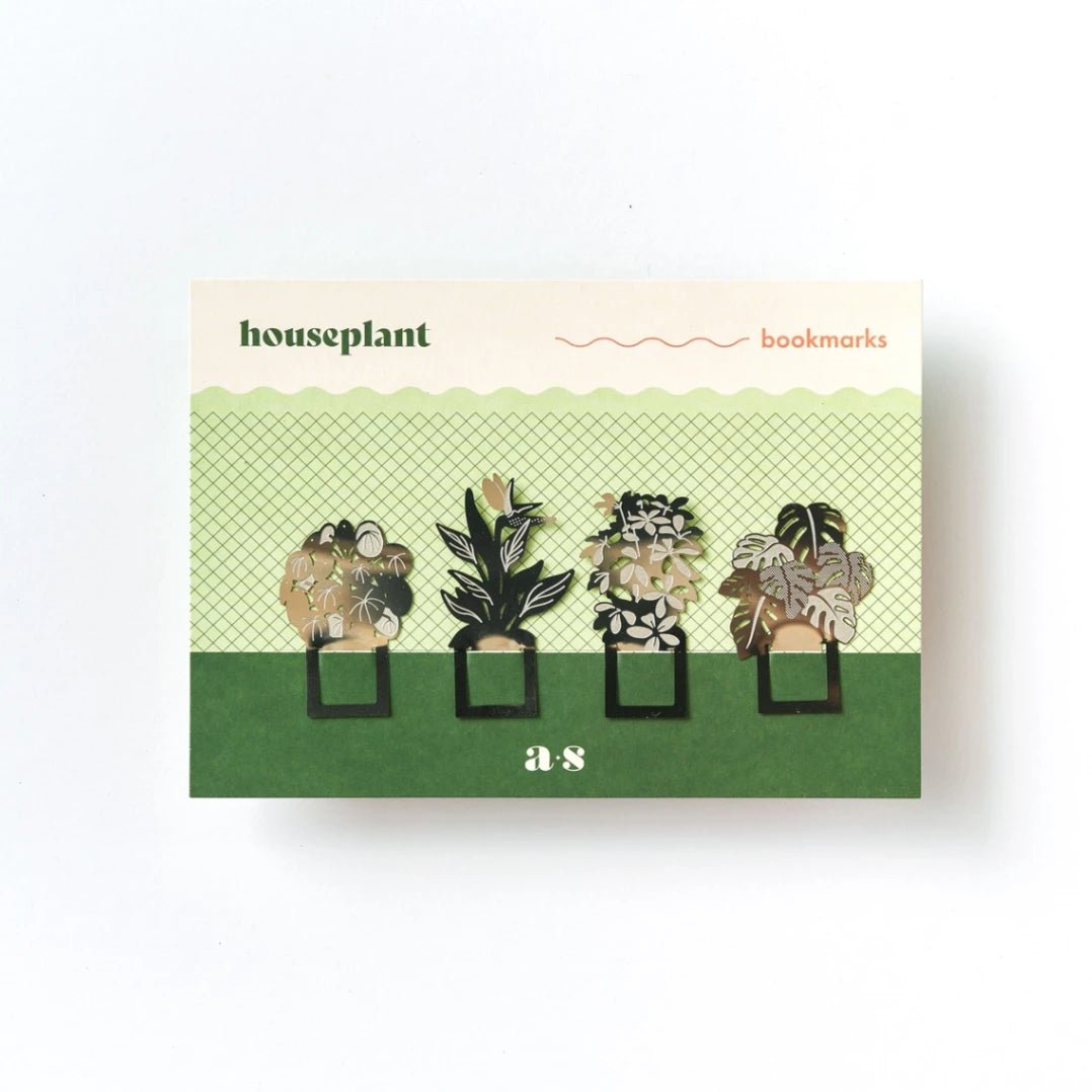 Bookmarks Page Markers - Houseplant - 1 - Another Studio UK - Tidformera