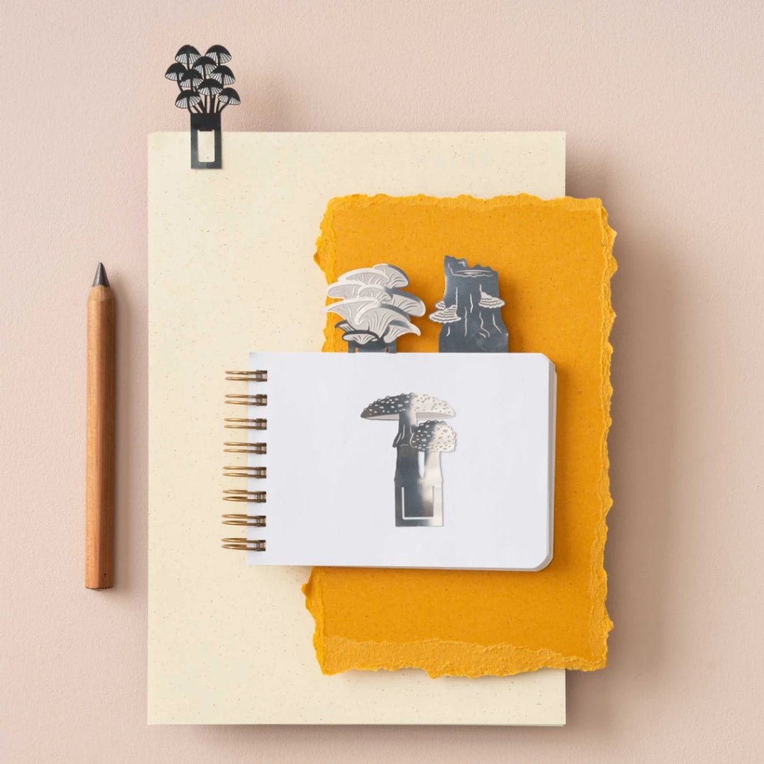 Bookmarks Page Markers - Mushroom - 3 - Another Studio UK - Tidformera