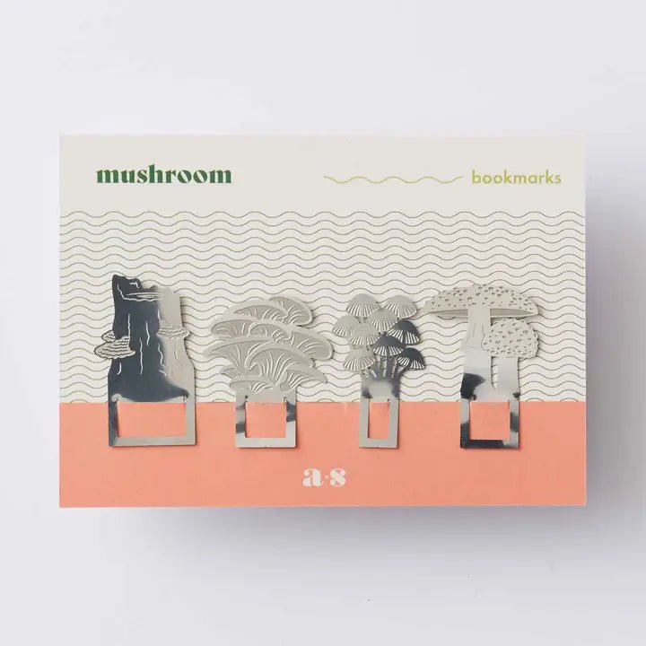 Bookmarks Page Markers - Mushroom - 1 - Another Studio UK - Tidformera