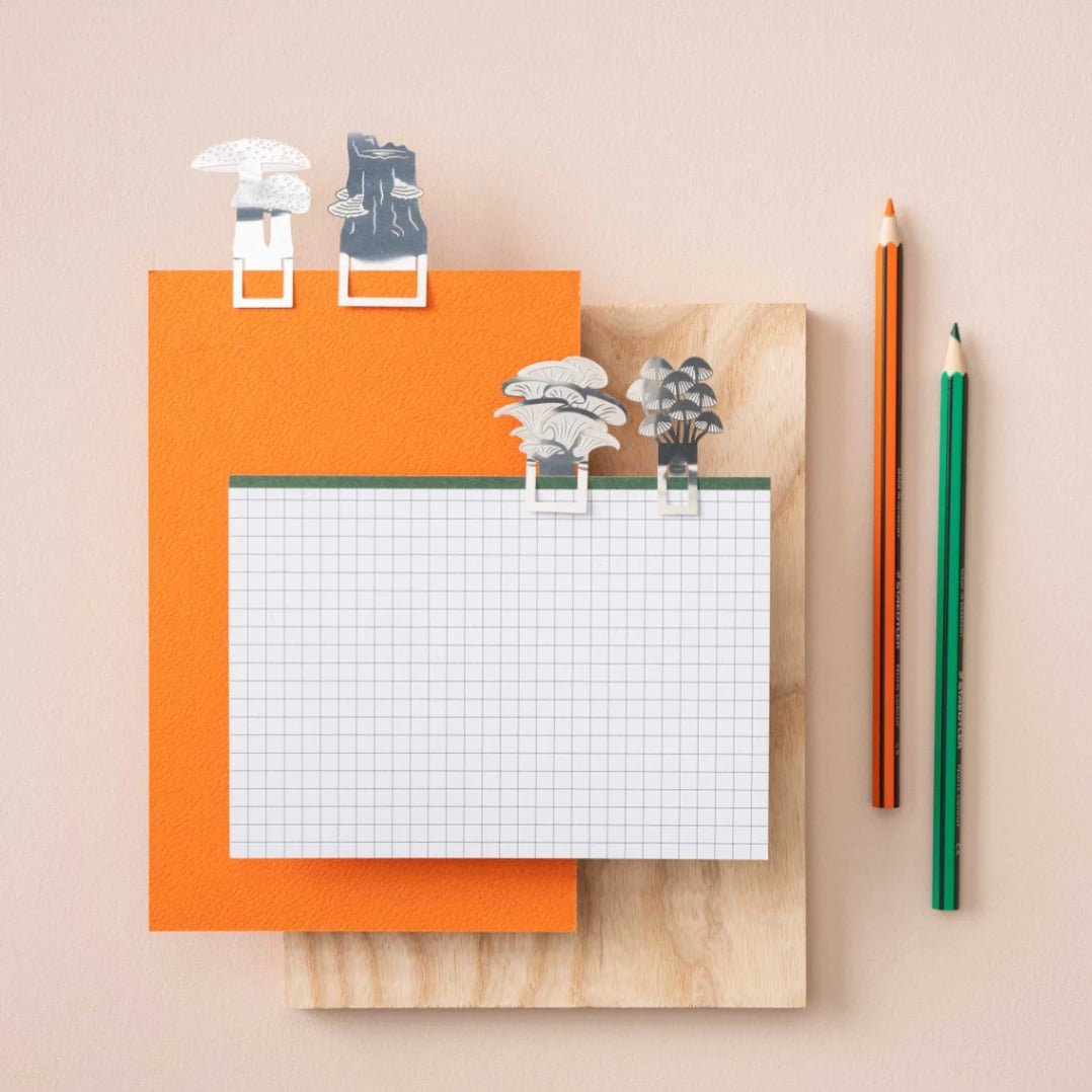 Bookmarks Page Markers - Mushroom - 2 - Another Studio UK - Tidformera