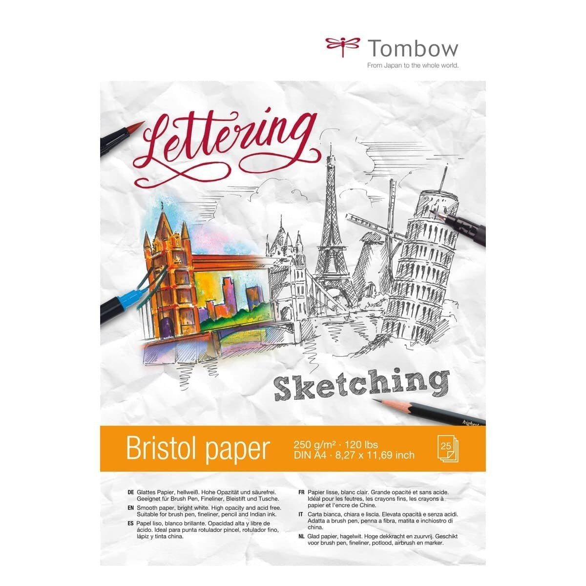 Bristol paper - A4 - Tombow - Tidformera