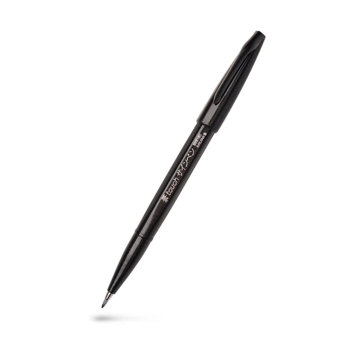 Brush Sign Pen - Black - Pentel - Tidformera
