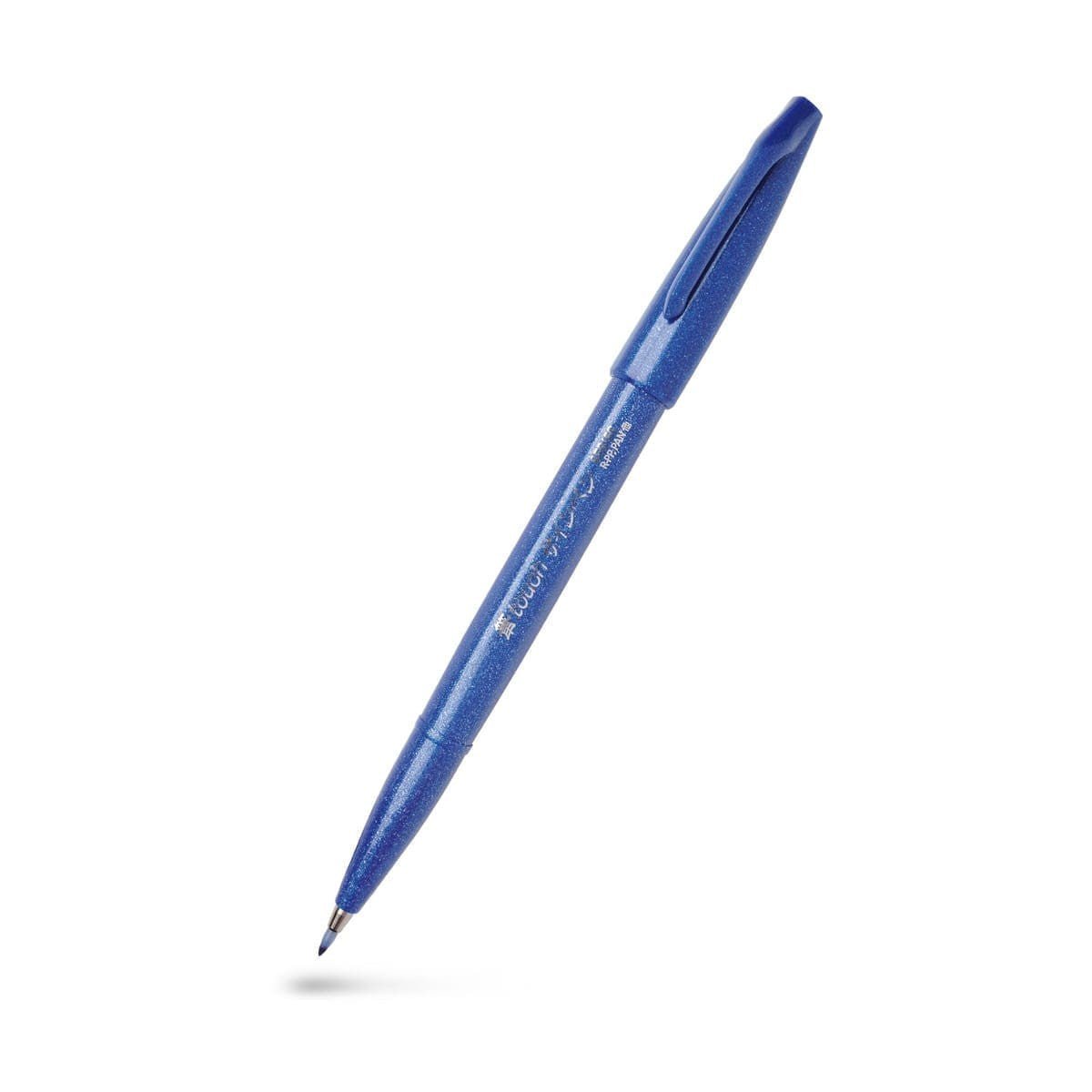Brush Sign Pen - Blue - Pentel - Tidformera