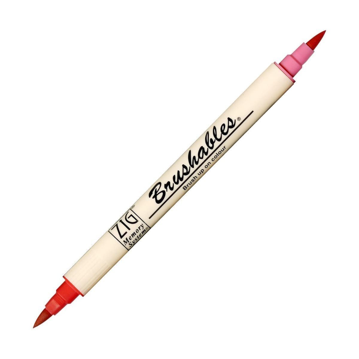 Brushables Brush pen 6 - pack - Vivid - 3 - ZIG Kuretake - Tidformera