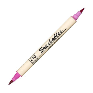 Brushables Brush pen Penselpennor - 025 Pure Pink - 1 - ZIG Kuretake - Tidformera