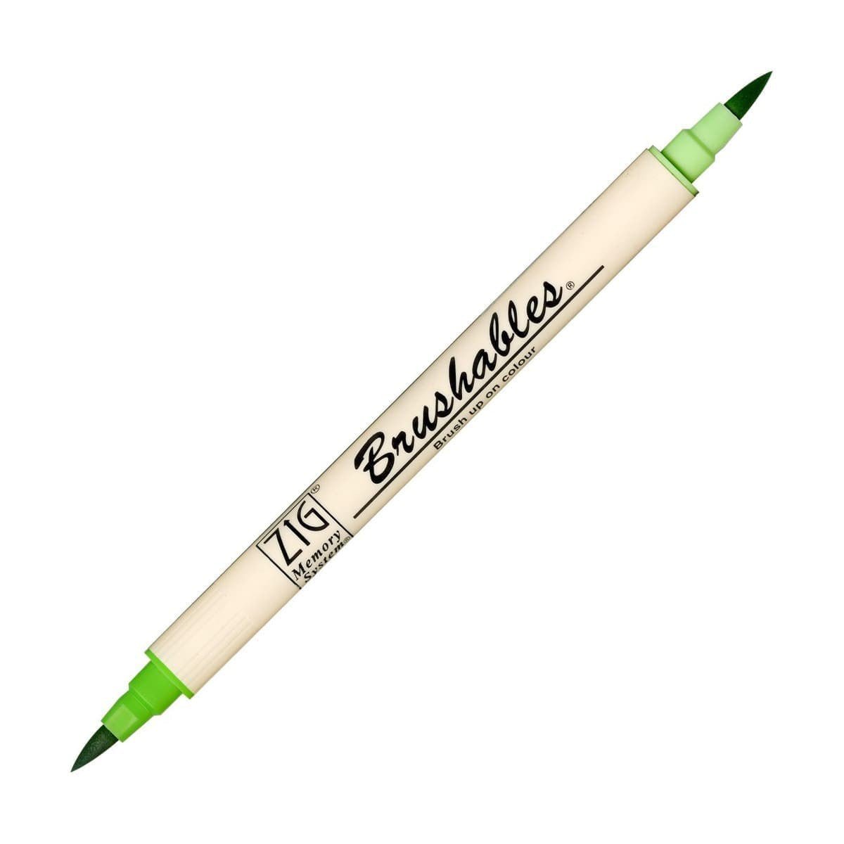 Brushables Brush pen Penselpennor - 047 Spring Green - 1 - ZIG Kuretake - Tidformera