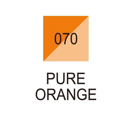 Brushables Brush pen Penselpennor - 070 Pure Orange - 2 - ZIG Kuretake - Tidformera