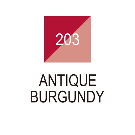 Brushables Brush pen Penselpennor - 203 Antique Burgundy - 2 - ZIG Kuretake - Tidformera