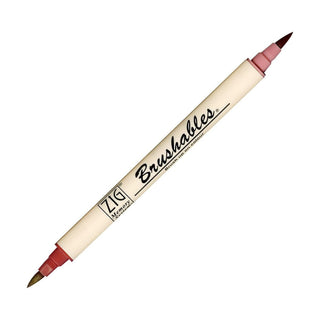 Brushables Brush pen Penselpennor - 203 Antique Burgundy - 1 - ZIG Kuretake - Tidformera