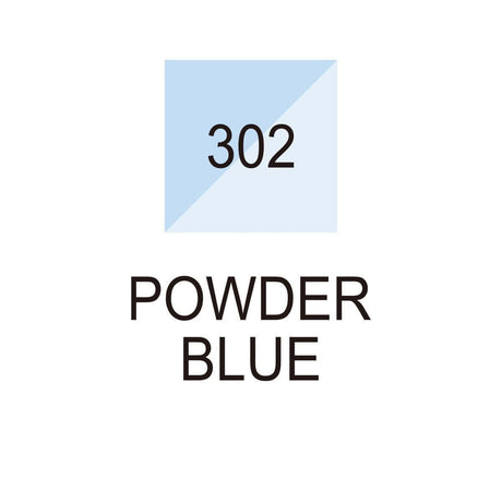 Brushables Brush pen Penselpennor - 302 Powder Blue - 2 - ZIG Kuretake - Tidformera