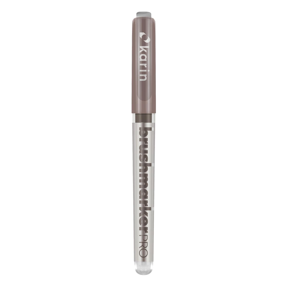 Brushmarker PRO - Warm grey 3 från Karin - Grå penselpenna med lock - Tidformera