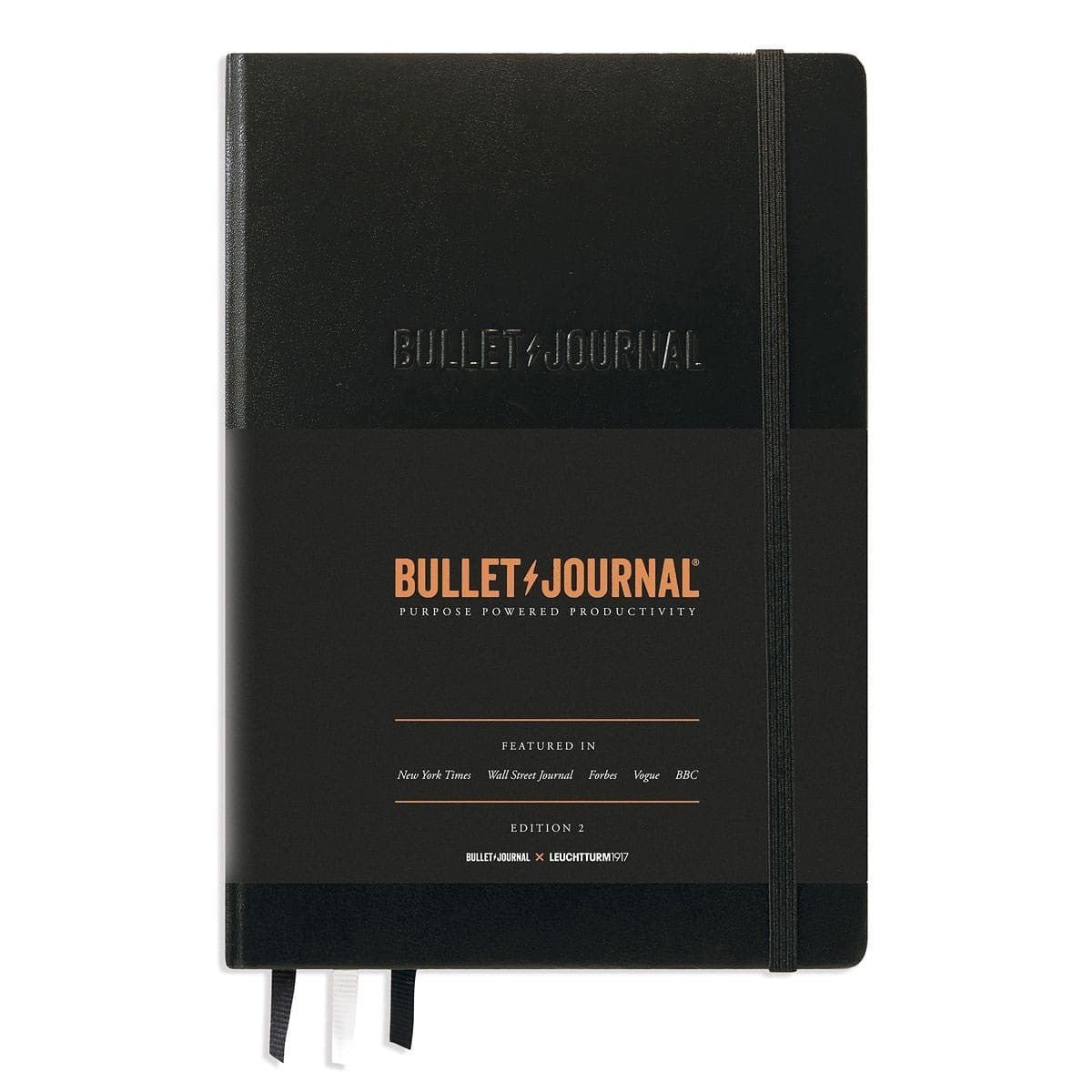 Bullet Journal Edition 2 Dotted - Black från Leuchtturm1917 - Svart anteckningsbok - Tidformera