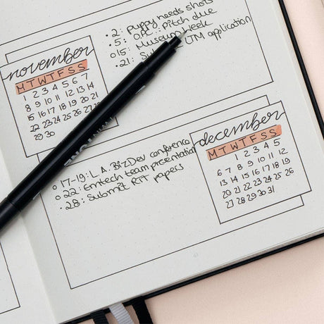Bullet Journal Edition 2 Dotted - Black - 2 - Leuchtturm1917 - Tidformera