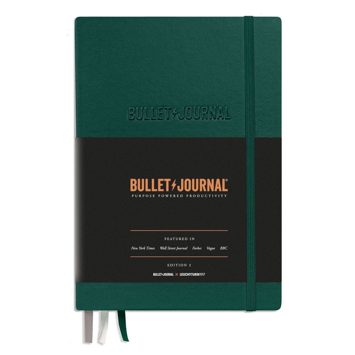 Bullet Journal Edition 2 Dotted - Green23 från Leuchtturm1917 - Grön anteckningsbok - Tidformera