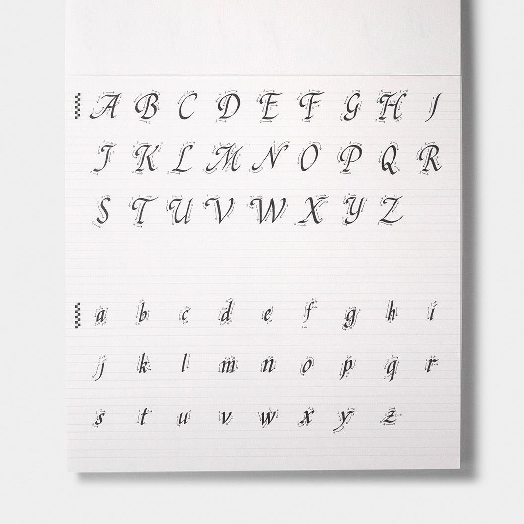 Calligraphy Guide sheets - 3 - Tools To Liveby - Tidformera