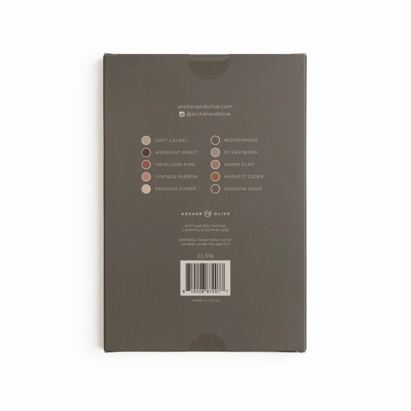 Calliographs - 10-pack - Quiet Corners - 6 - Archer & Olive - Tidformera