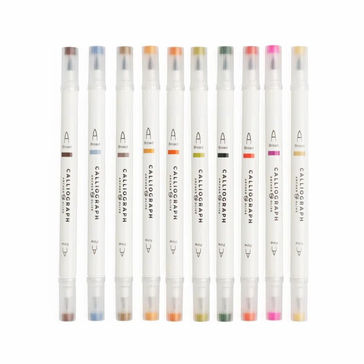 Calliographs Forest Findings - 10 - pack - 1 - Archer & Olive - Tidformera