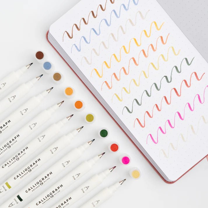 Calliographs Forest Findings - 10 - pack - 2 - Archer & Olive - Tidformera