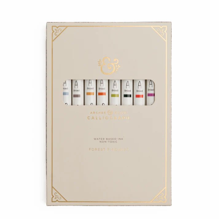 Calliographs Forest Findings - 10 - pack - 4 - Archer & Olive - Tidformera