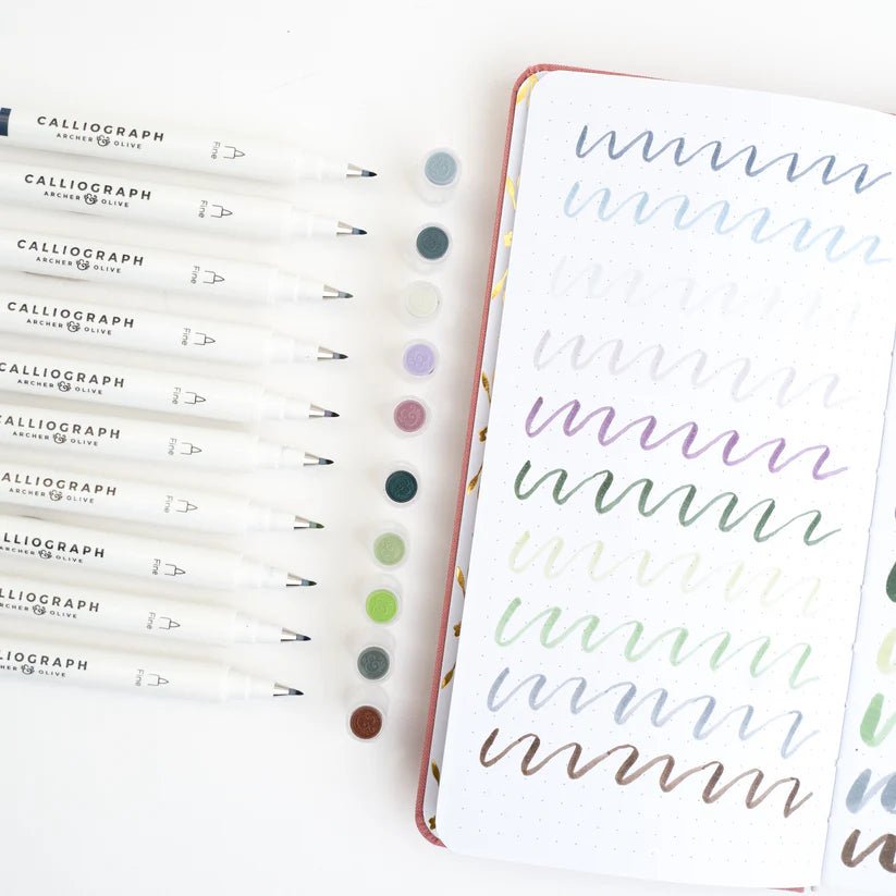 Calliographs Winterscapes - 10 - pack - 3 - Archer & Olive - Tidformera