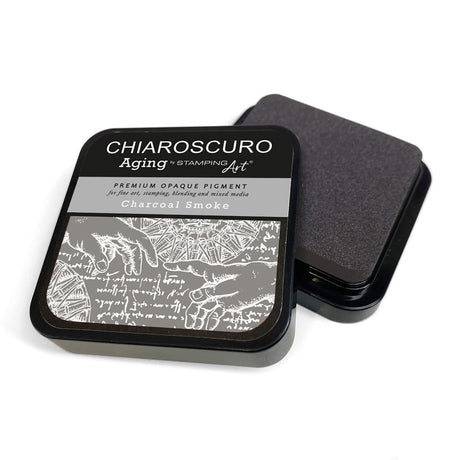 Chiaroscuro Aging Ink pad - Charcoal Smoke - 2 - Ciao Bella - Tidformera
