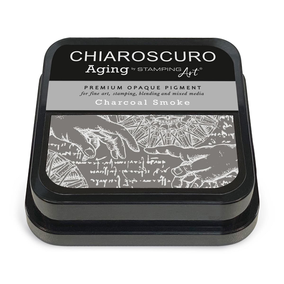 Chiaroscuro Aging Ink pad - Charcoal Smoke - 3 - Ciao Bella - Tidformera