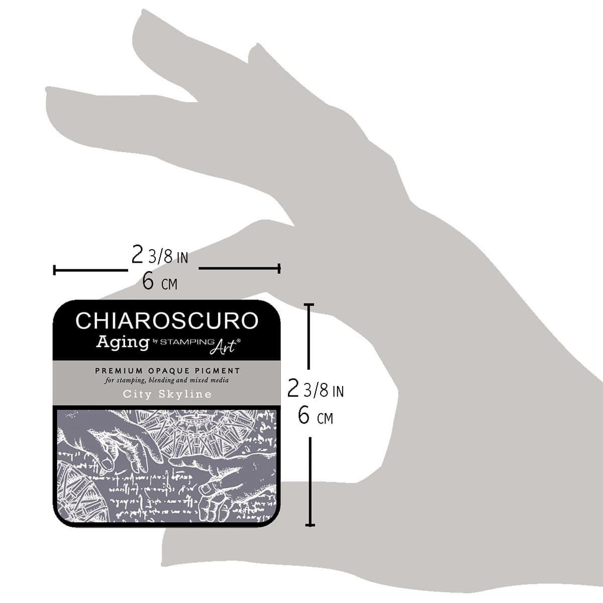 Chiaroscuro Aging Ink pad - City Skyline - 5 - Ciao Bella - Tidformera