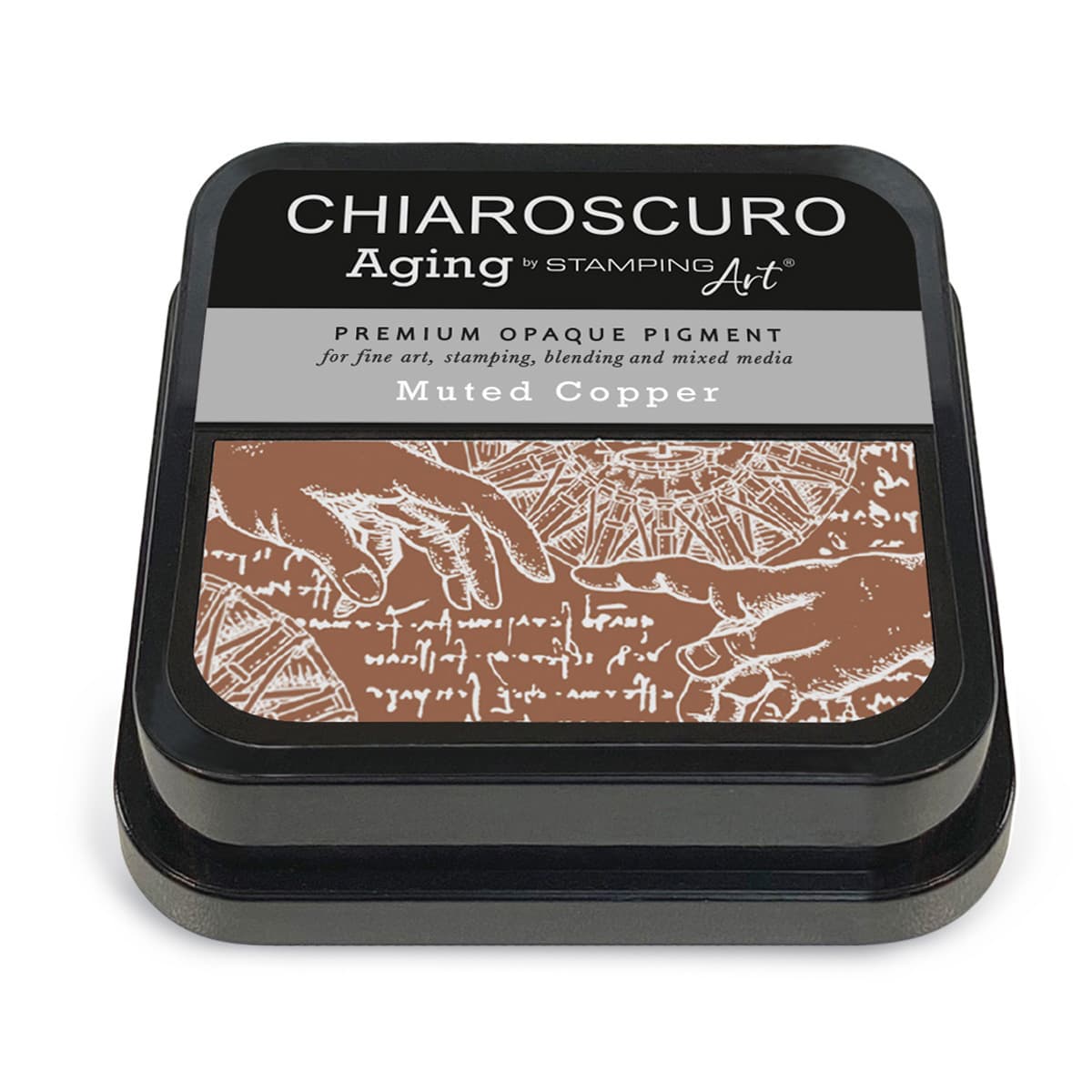 Chiaroscuro Aging Ink pad - Muted Copper - 3 - Ciao Bella - Tidformera