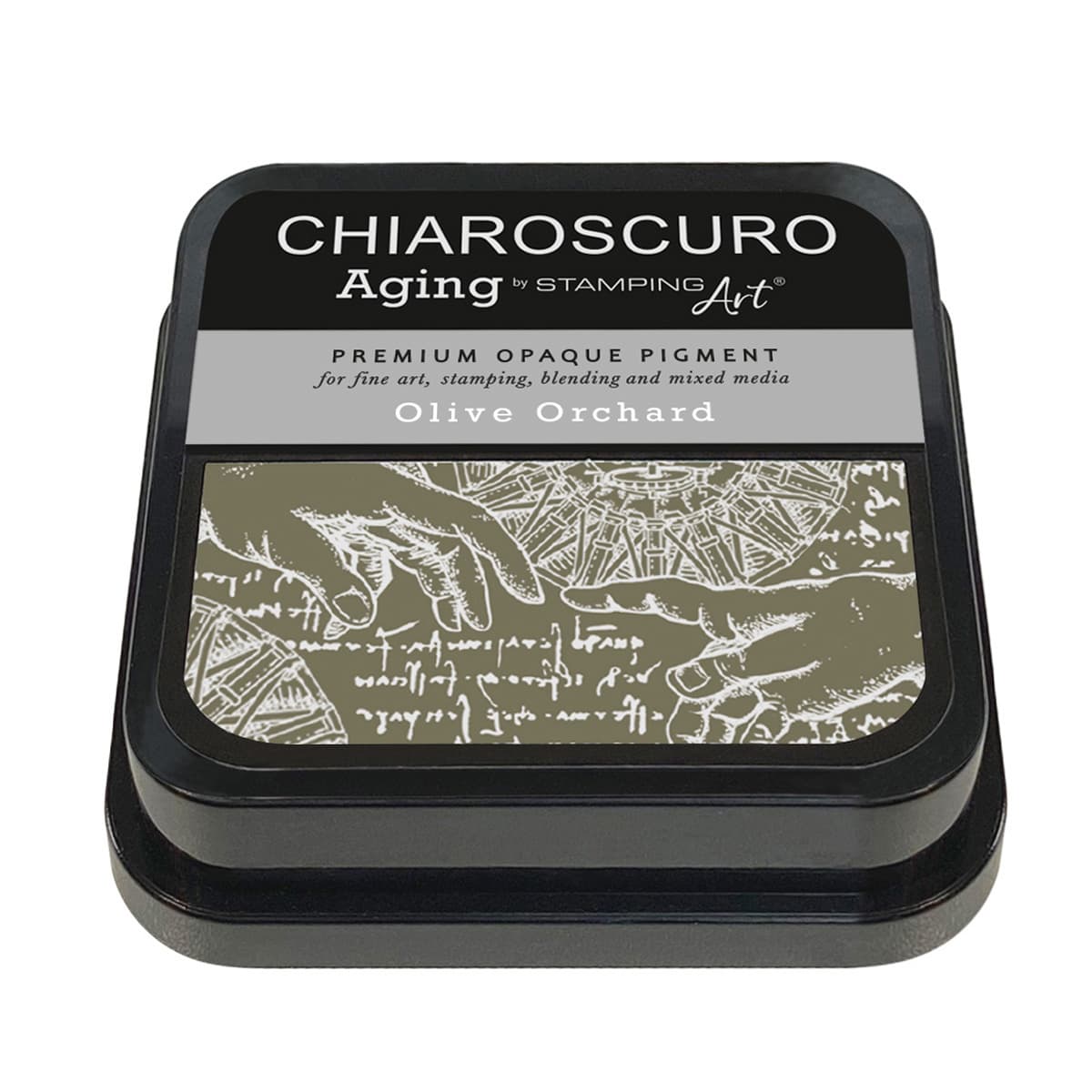 Chiaroscuro Aging Ink pad - Olive Orchard - 3 - Ciao Bella - Tidformera