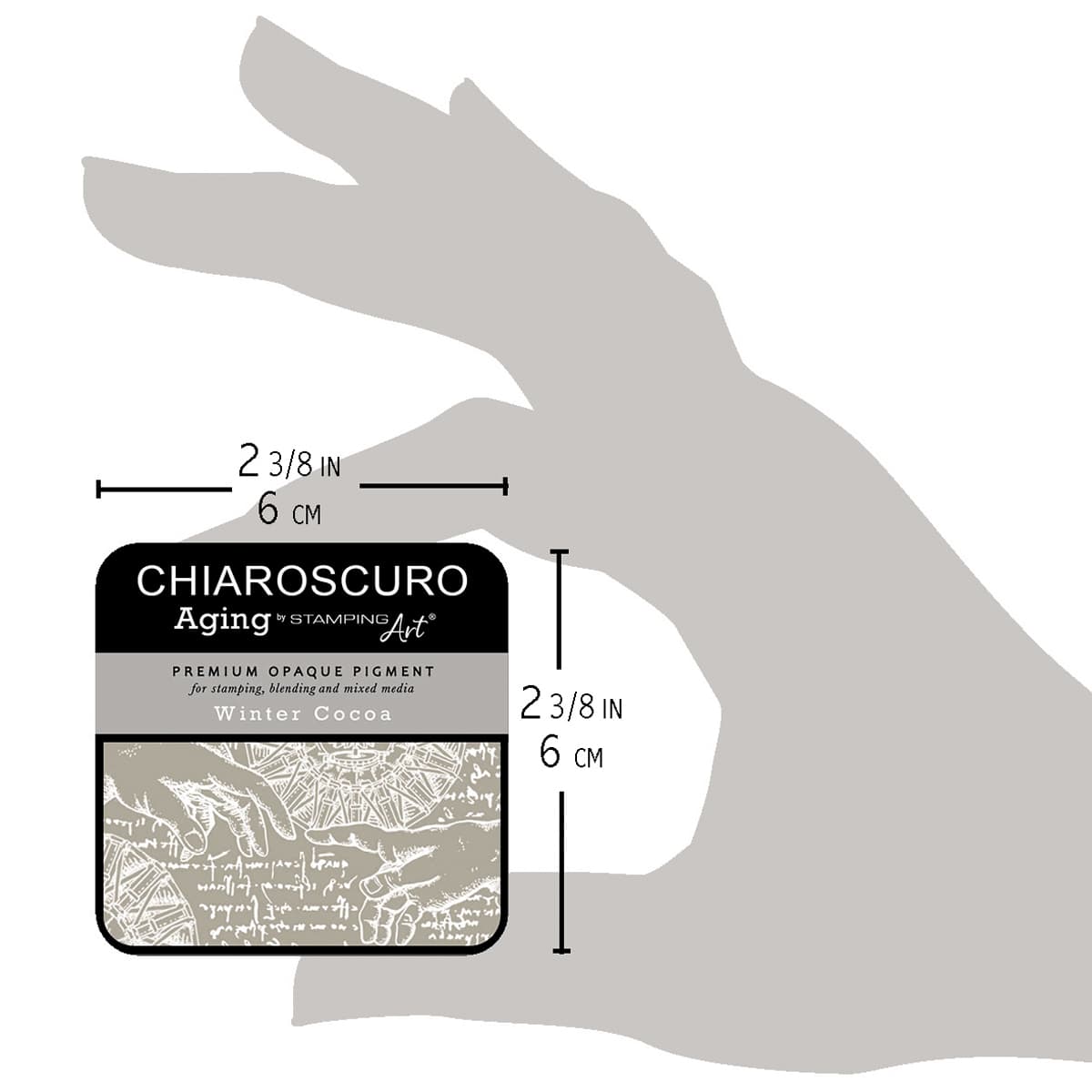Chiaroscuro Aging Ink pad - Winter Cocoa - 5 - Ciao Bella - Tidformera