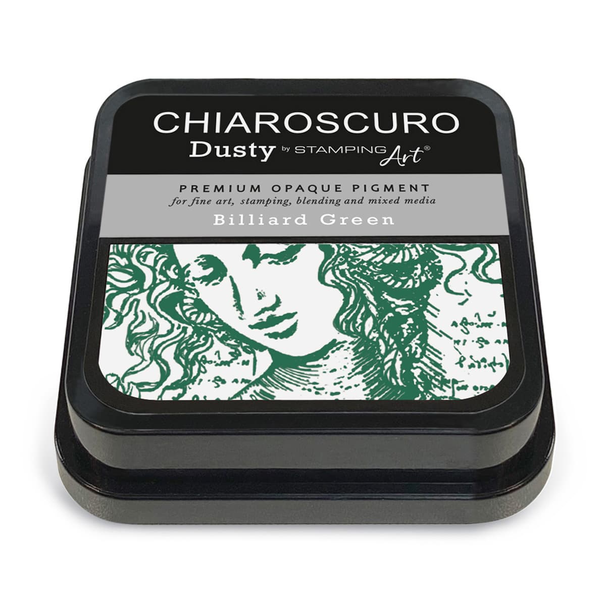 Chiaroscuro Dusty Ink pad - Billiard Green - 2 - Ciao Bella - Tidformera