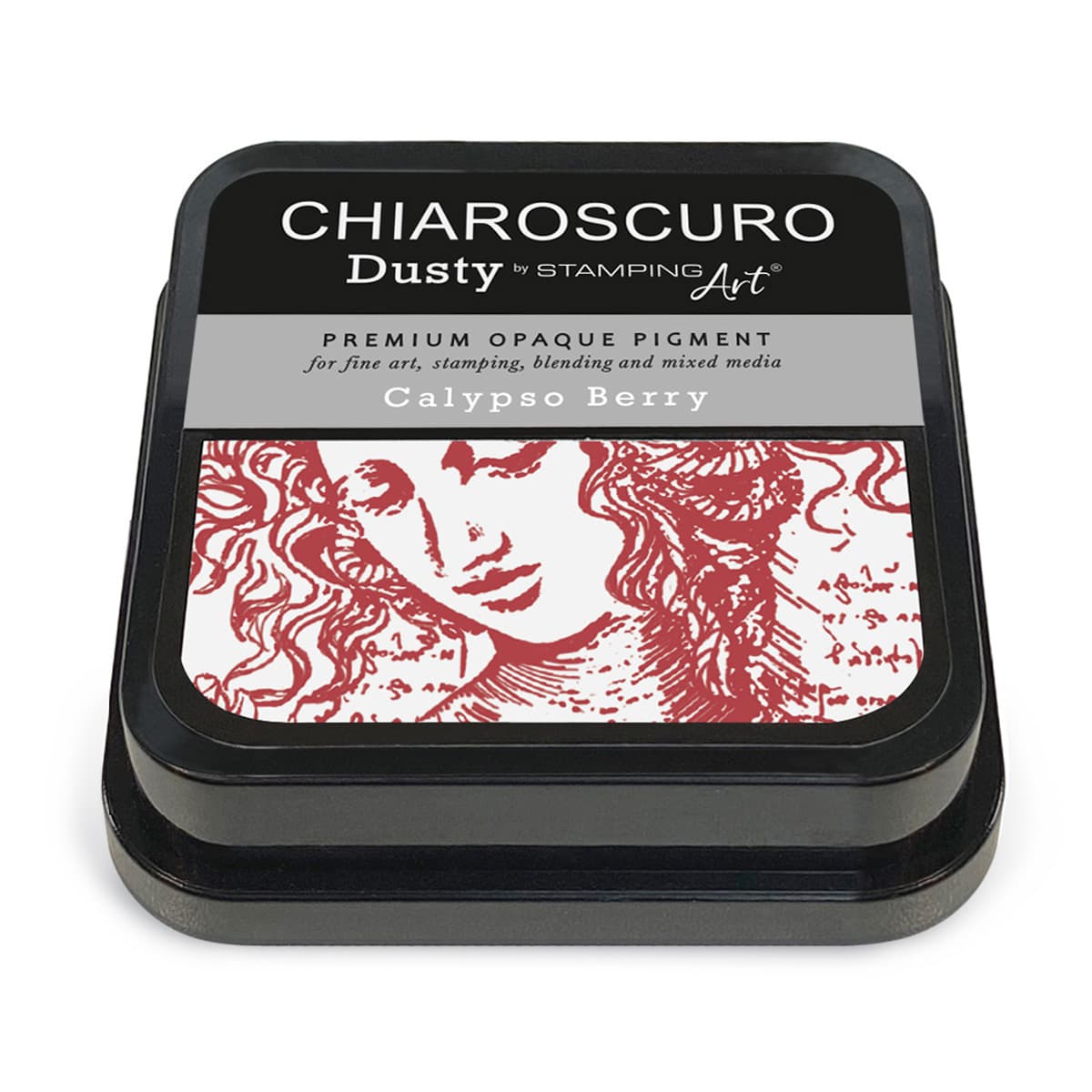 Chiaroscuro Dusty Ink pad - Calypso Berry - 2 - Ciao Bella - Tidformera