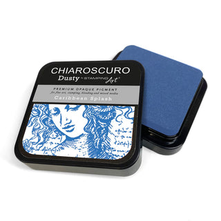 Chiaroscuro Dusty Ink pad - Caribbean Splash - 1 - Ciao Bella - Tidformera