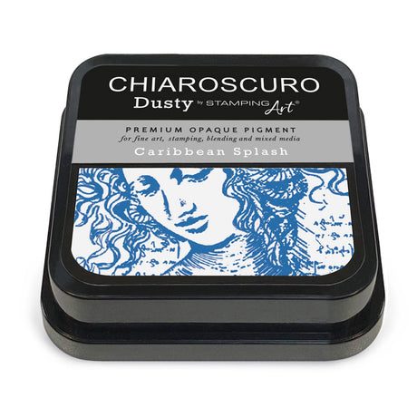 Chiaroscuro Dusty Ink pad - Caribbean Splash - 2 - Ciao Bella - Tidformera