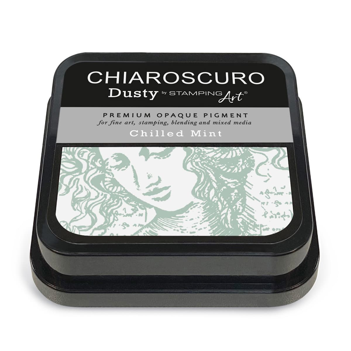 Chiaroscuro Dusty Ink pad - Chilled Mint - 2 - Ciao Bella - Tidformera