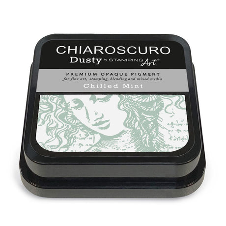 Chiaroscuro Dusty Ink pad - Chilled Mint - 2 - Ciao Bella - Tidformera