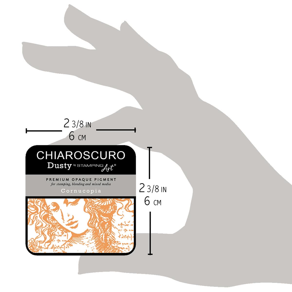 Chiaroscuro Dusty Ink pad - Cornucopia - 5 - Ciao Bella - Tidformera